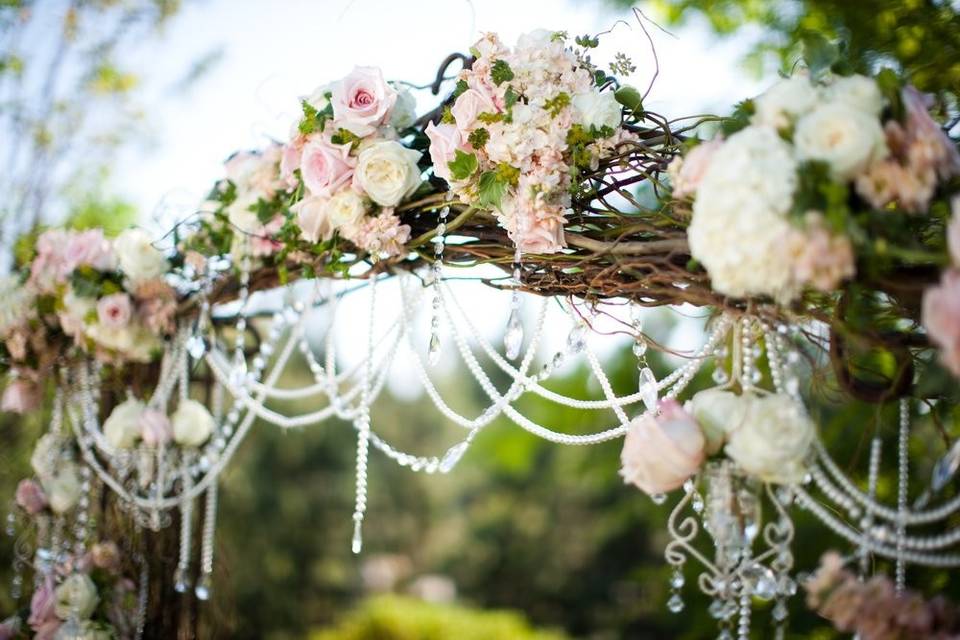 Wedding arch decoration