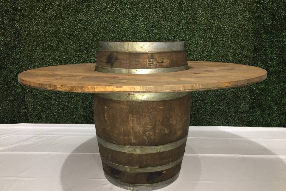 Dining Barrel Table