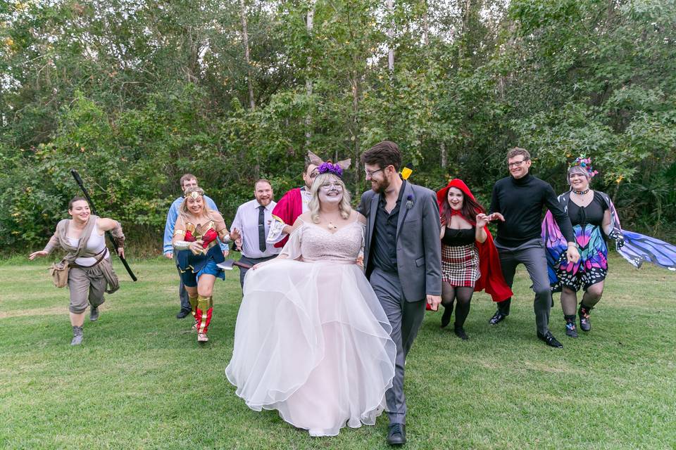 Halloween Wedding Danville B&B
