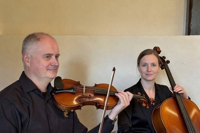 Elopement wedding music violin