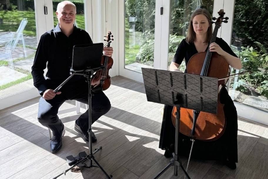 Violin & cello wedding duet