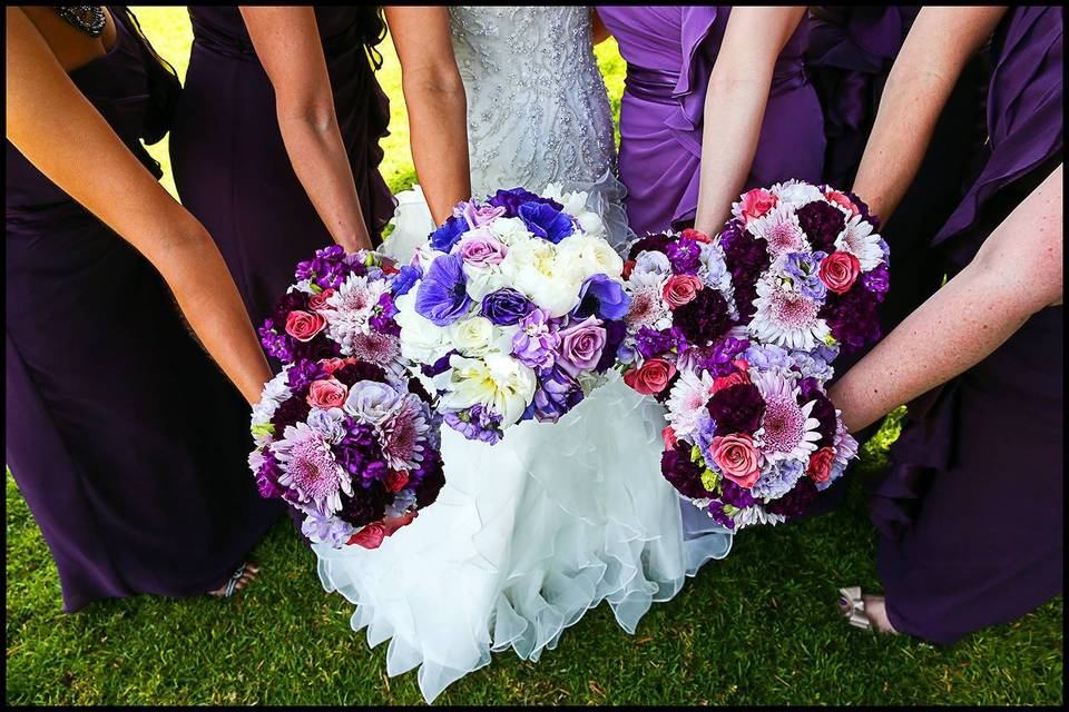 Sprigs Floral Wedding bouquets