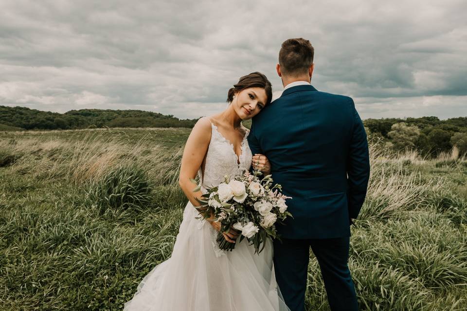 Bride and groom