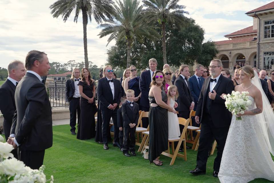 TPC Bride Down Isle