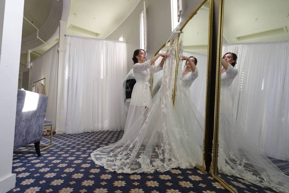 Bride Gets ready