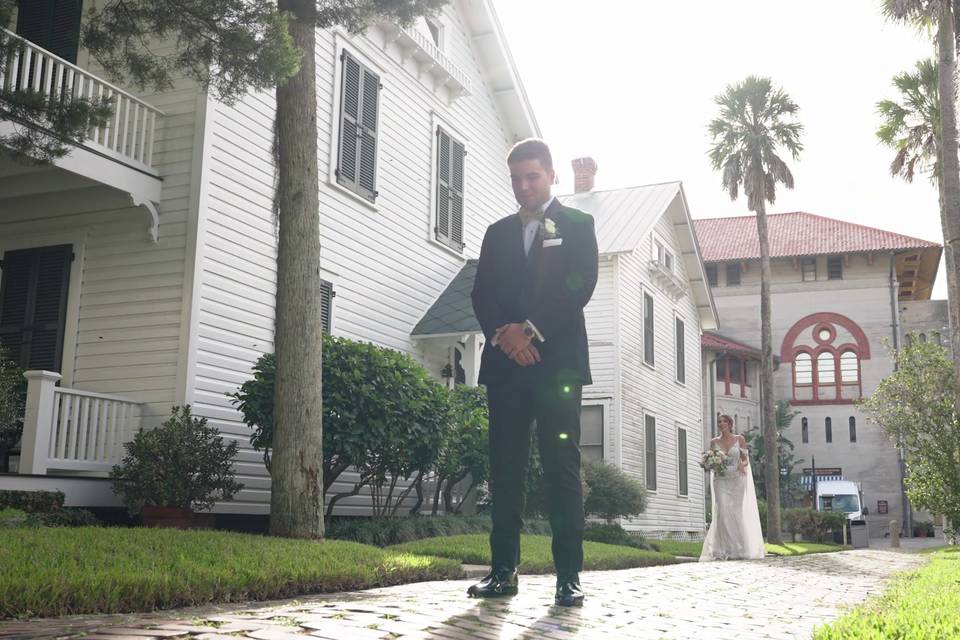 Right Before the First Look