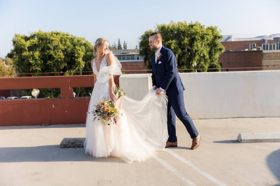 South OC urban wedding!