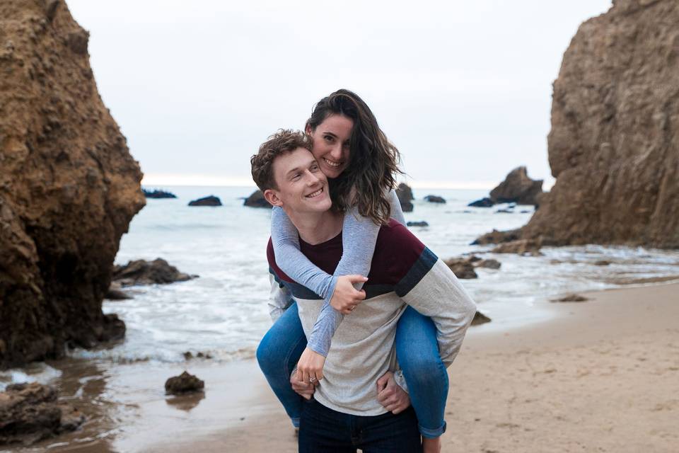 Malibu engagement shoot!