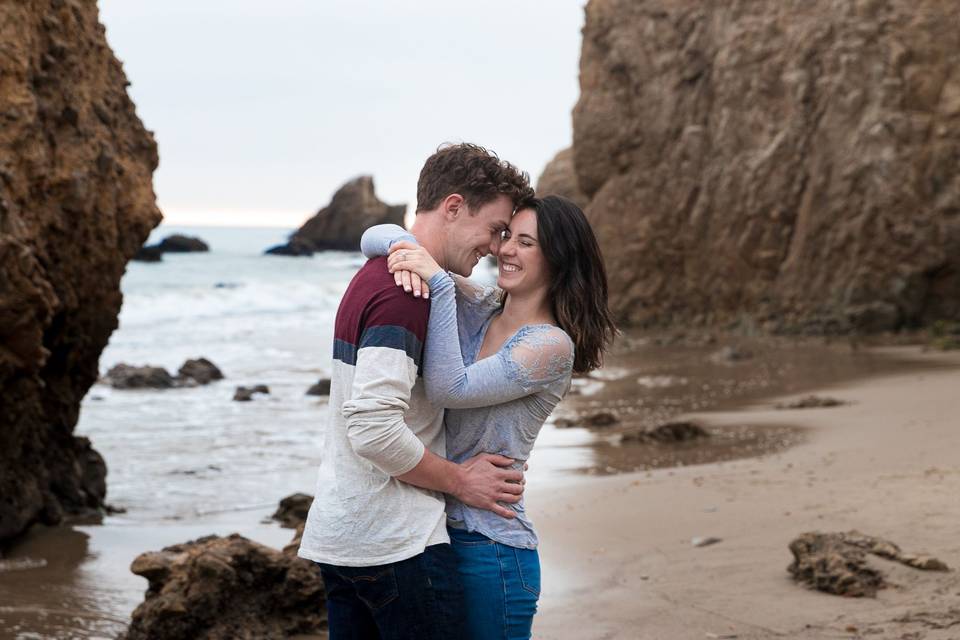 Malibu engagement shoot!