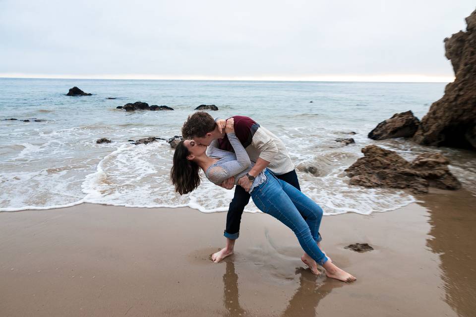 Malibu engagement shoot!