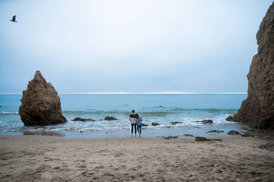 Malibu engagement shoot!