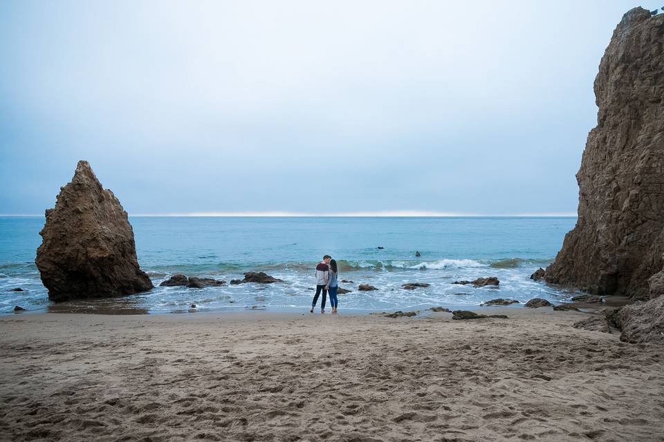 Malibu engagement shoot!