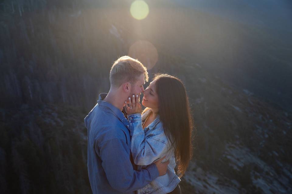 Sunrise at Moro Rock!