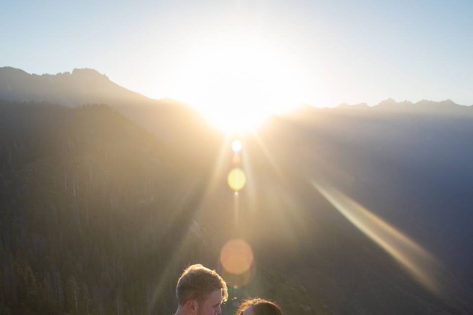 Sunrise at Moro Rock!