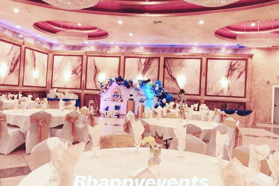 Wedding reception decor,