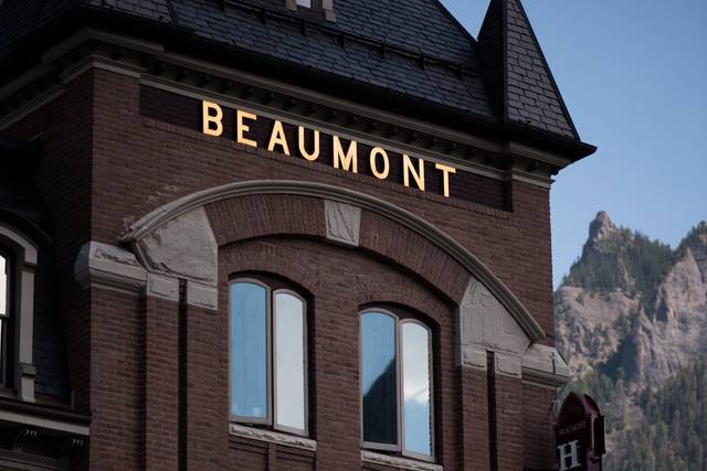 Beaumont Hotel Spa Venue Ouray CO WeddingWire