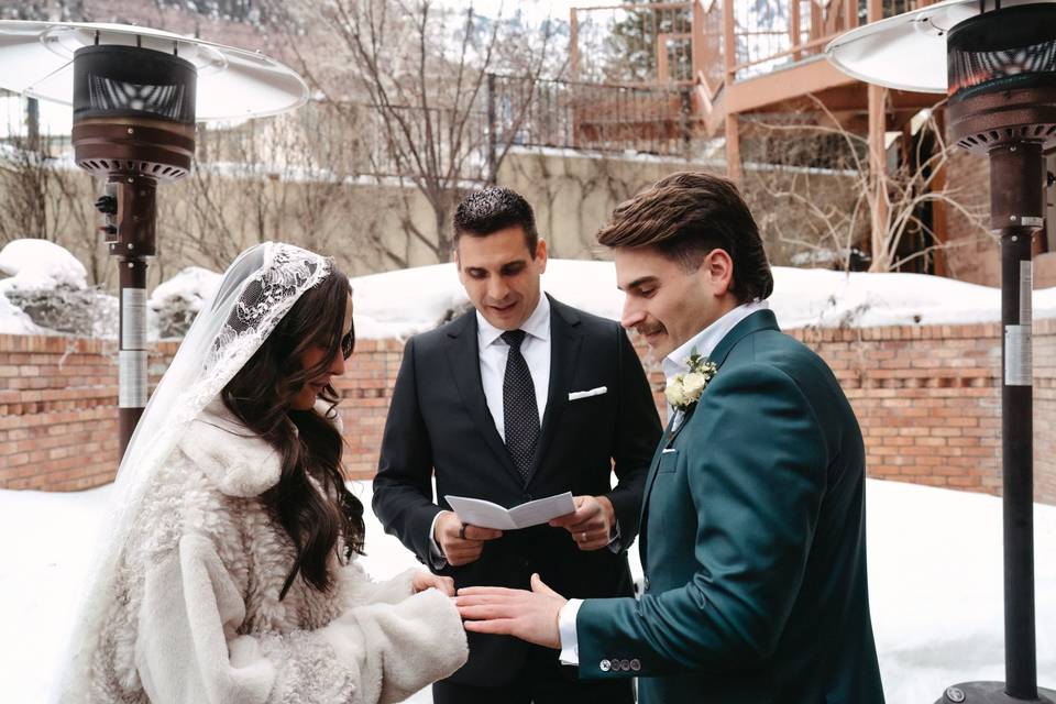 Beaumont Hotel-Winter Wedding