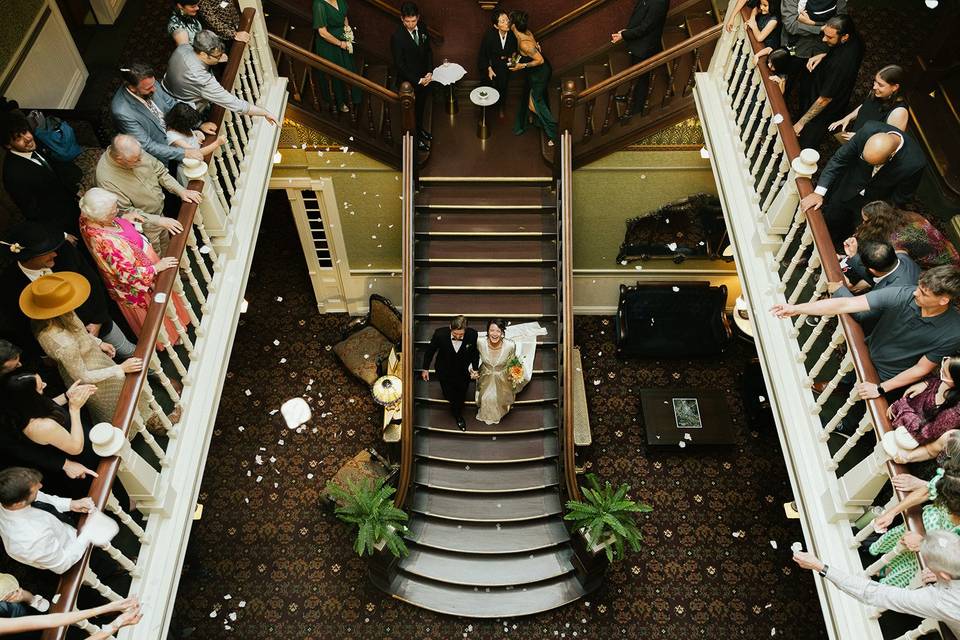 Grand Staircase Ceremony