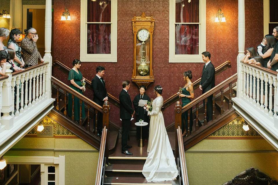 Grand Staircase Ceremony
