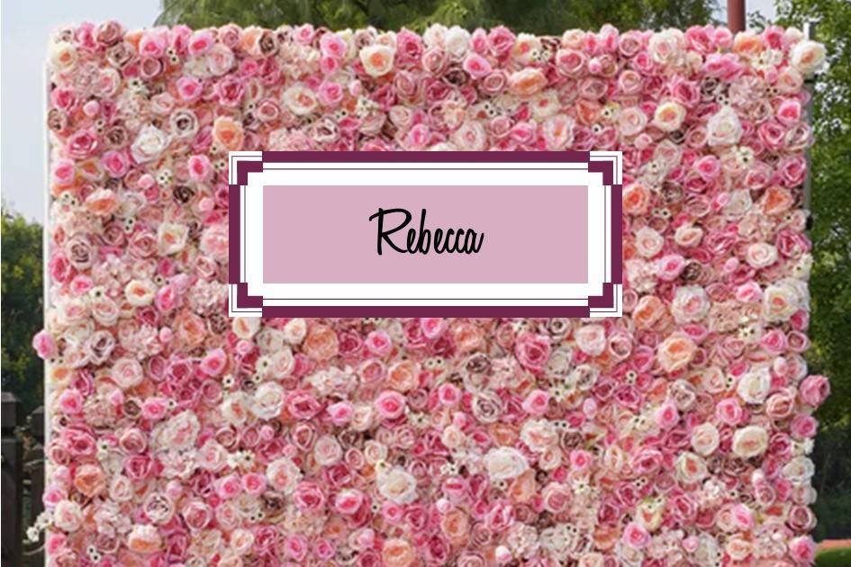 Rebecca Flower Wall