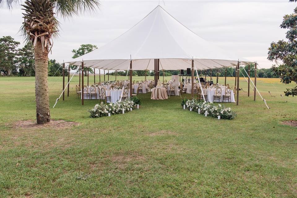 Sailcloth Tent Entry