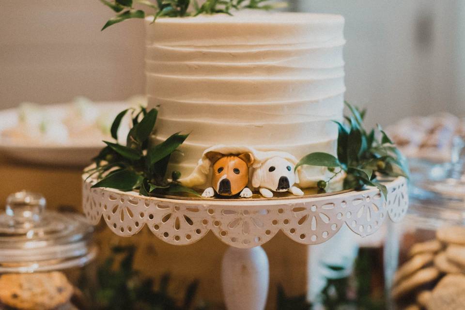 Cake with pups!