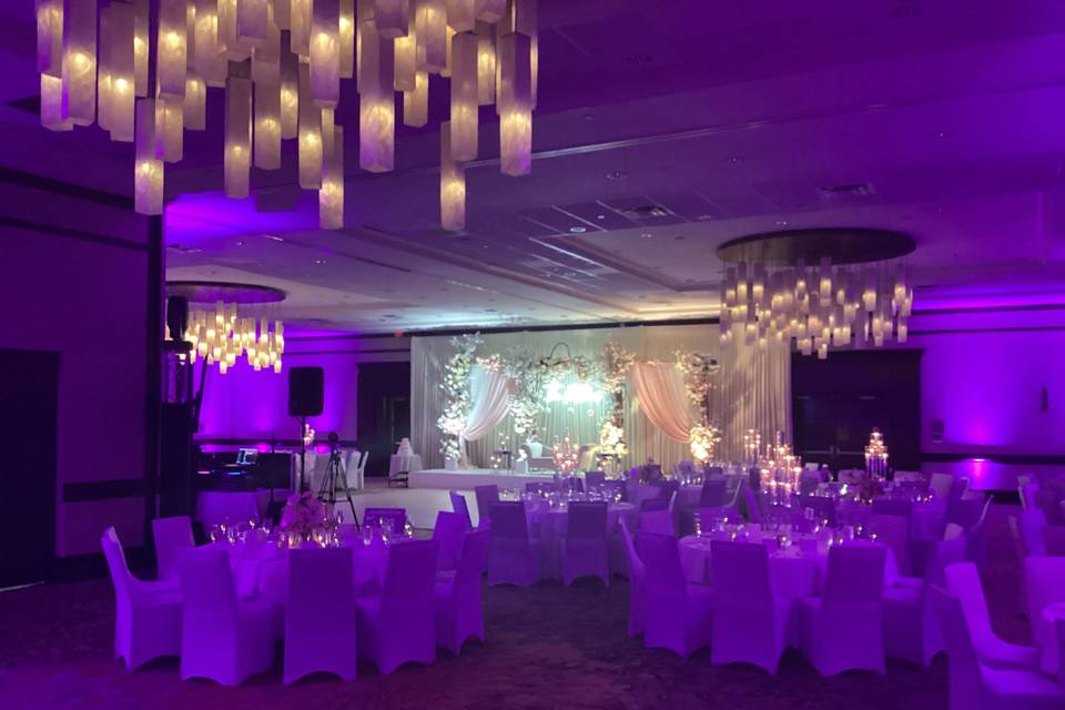 Purple Mandap