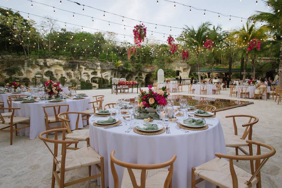 Wedding reception