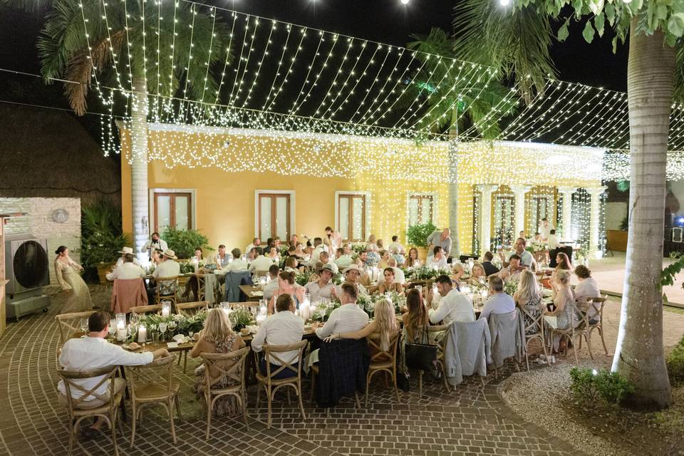 Wedding reception