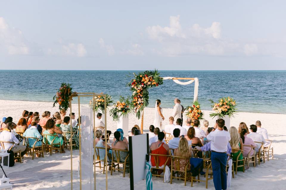 Beach wedding