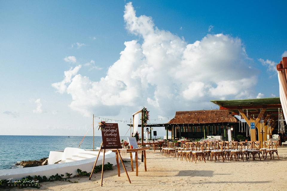 Cozumel beach venue