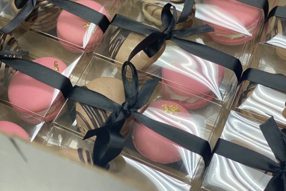 French Macaron wedding favors