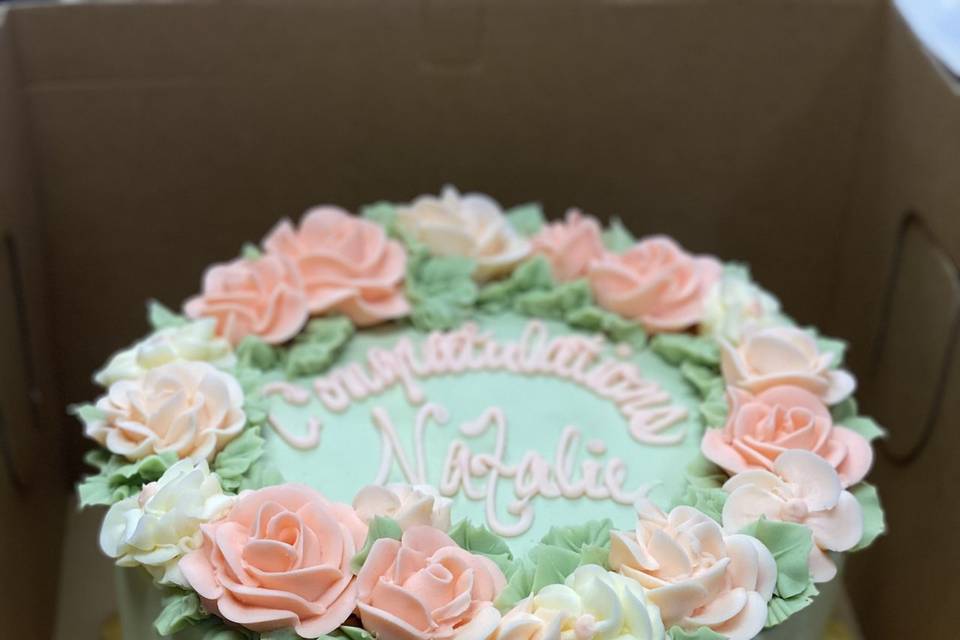 Buttercream florals