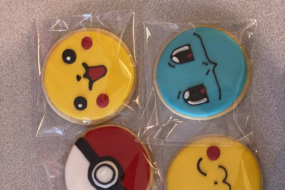 Pokémon cookies