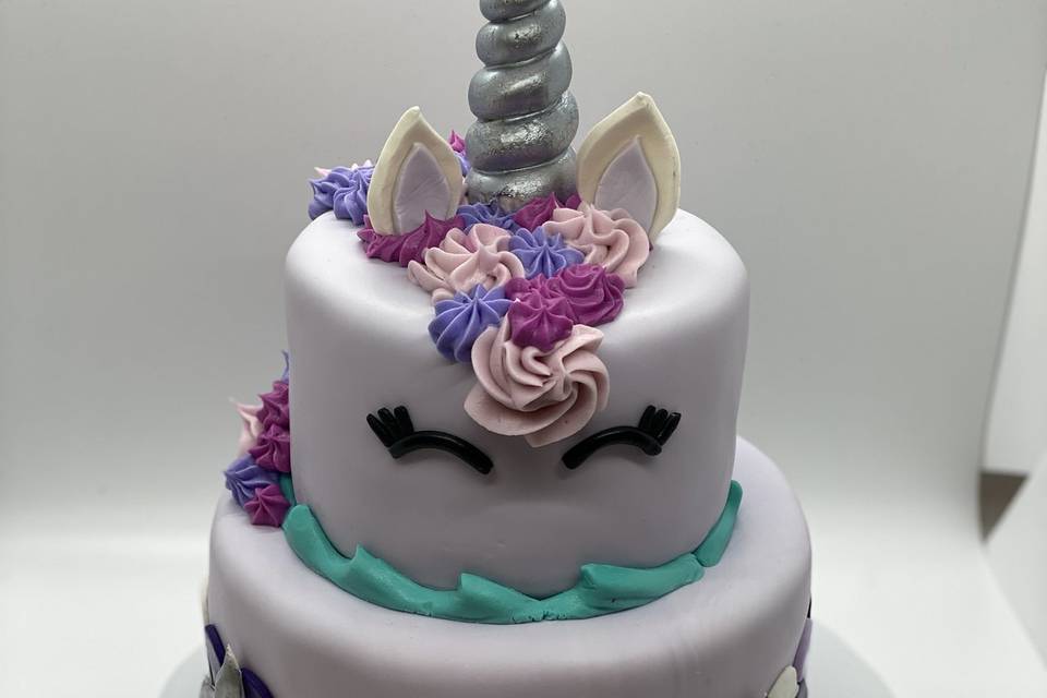 Unicorn Mermaid Cake