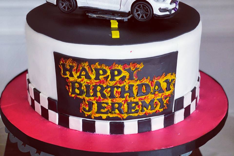 Muscle Car Cake