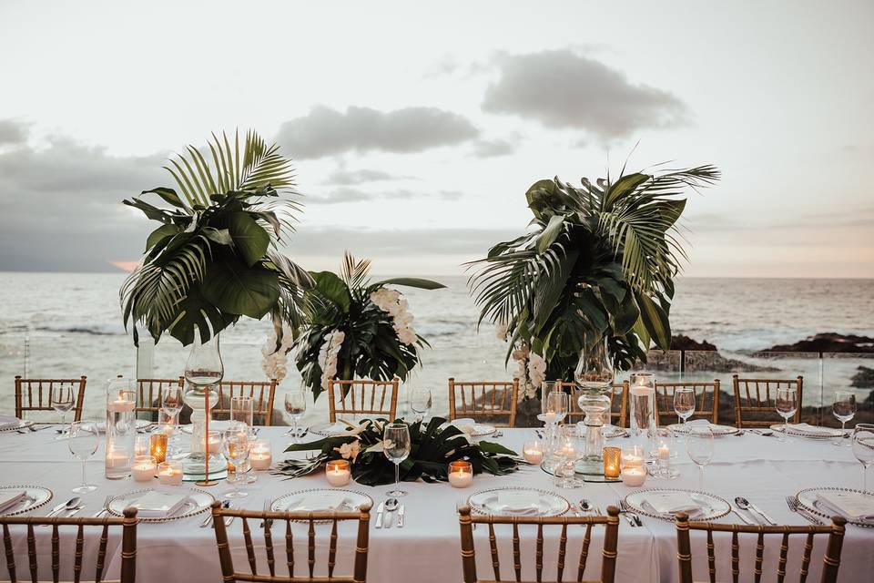 Casa Karma Wedding Head Table