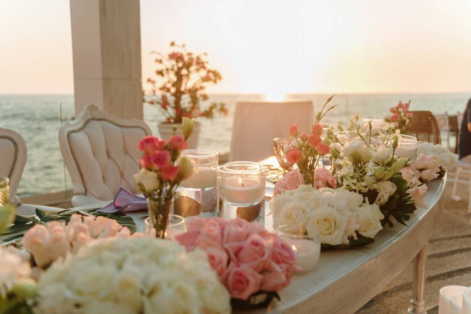 Romantic Head Table