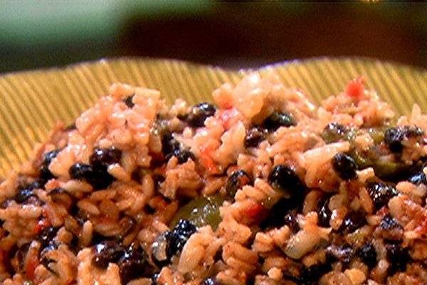 Rice and beans (moro dominicano)