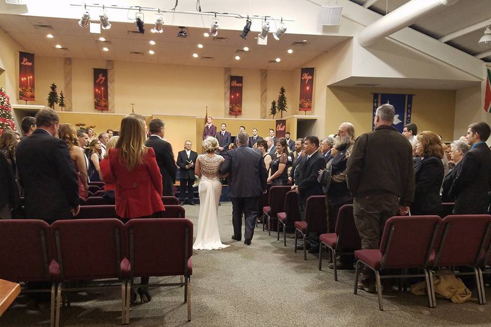 Wedding procession
