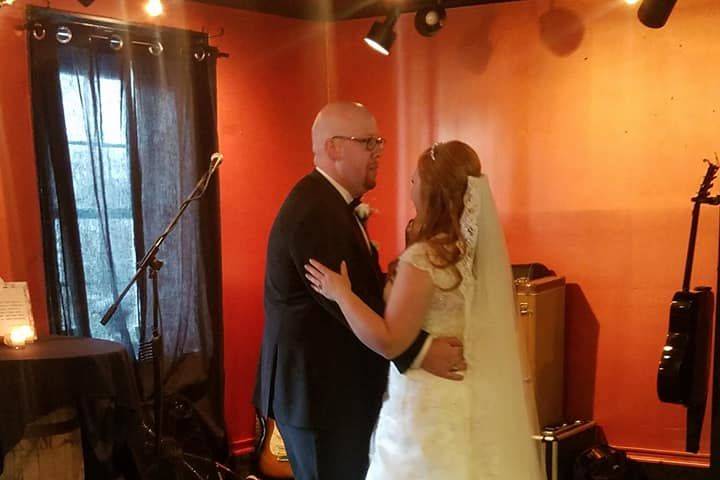 Couple dancing