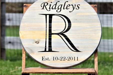 Beautiful Engraved Wood Welcome Sign- Make a Great First Impression as low as $65