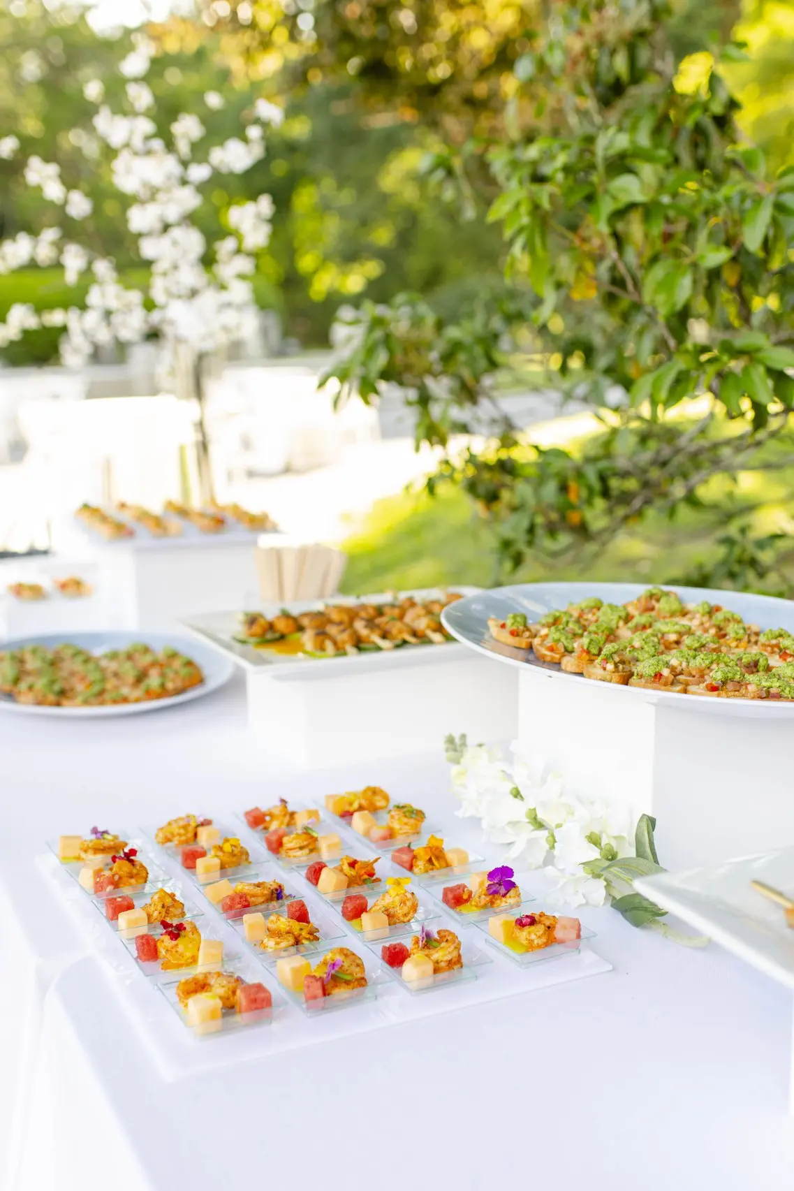 Johnny Burke Catering event setup