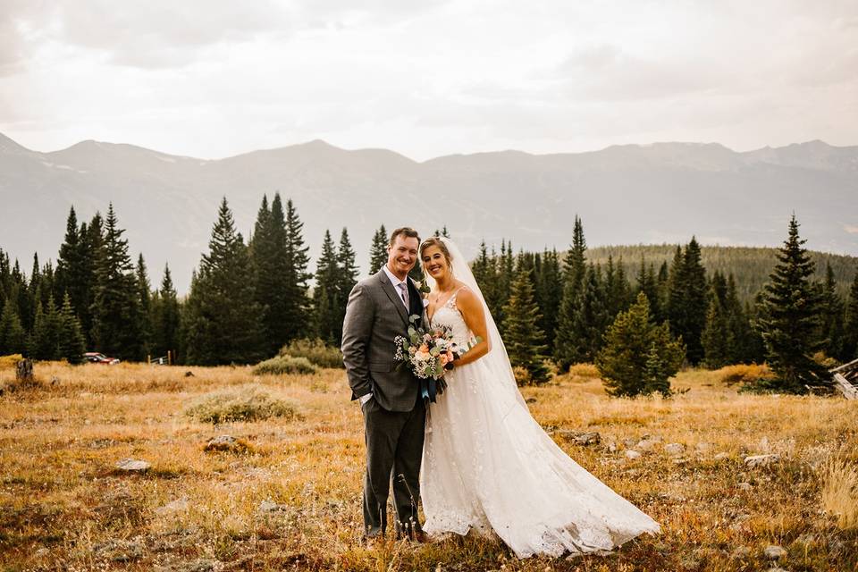 Beautiful Bride and groom