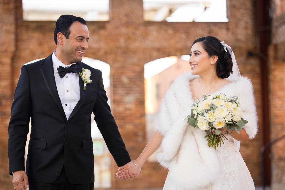 Beautiful Bride and Groom