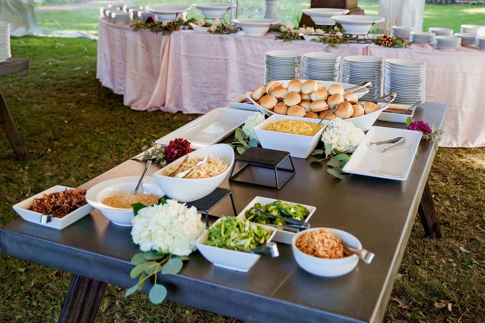 Catering set up