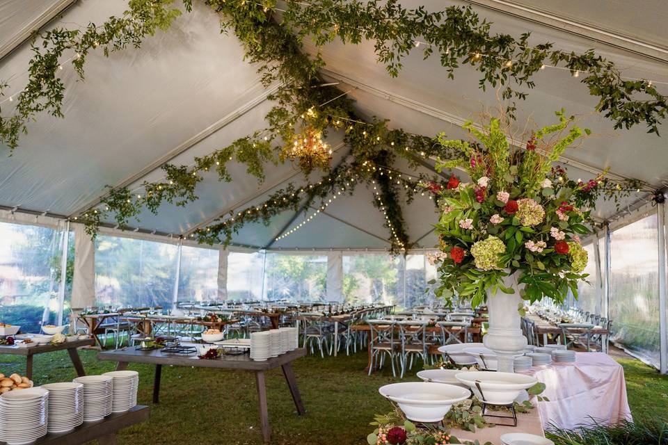 Decorated Tent