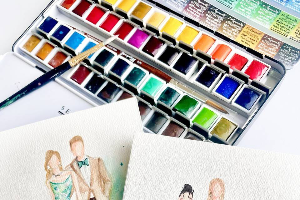 Water Color Illustrations