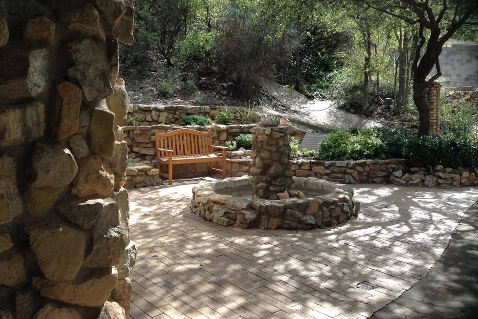 Fountain in Courtyard