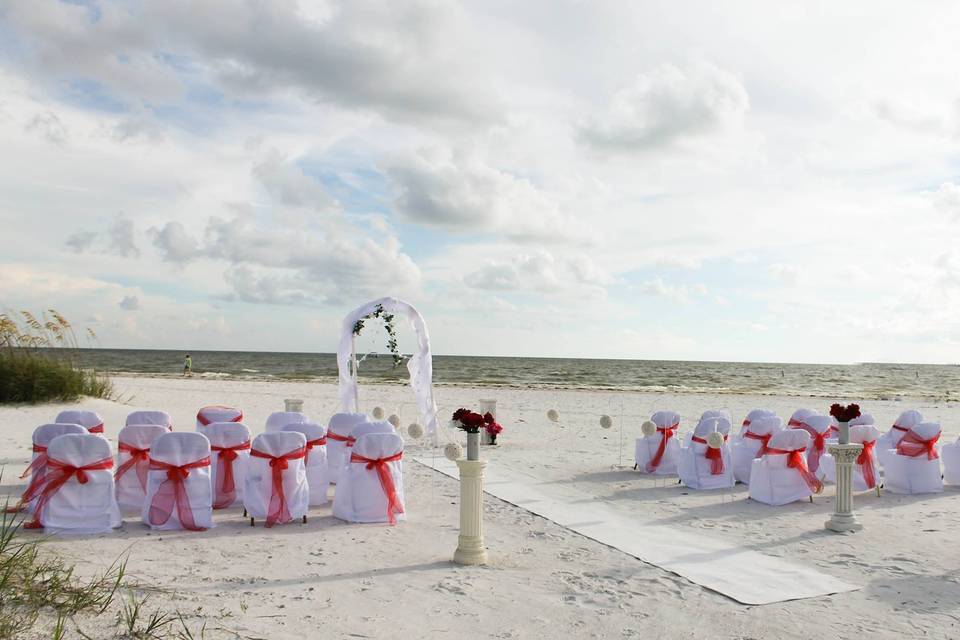 Beach wedding